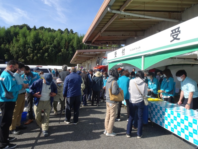 関東甲信クボタ　多古流通Ｃで’23クボタ収穫感謝祭！